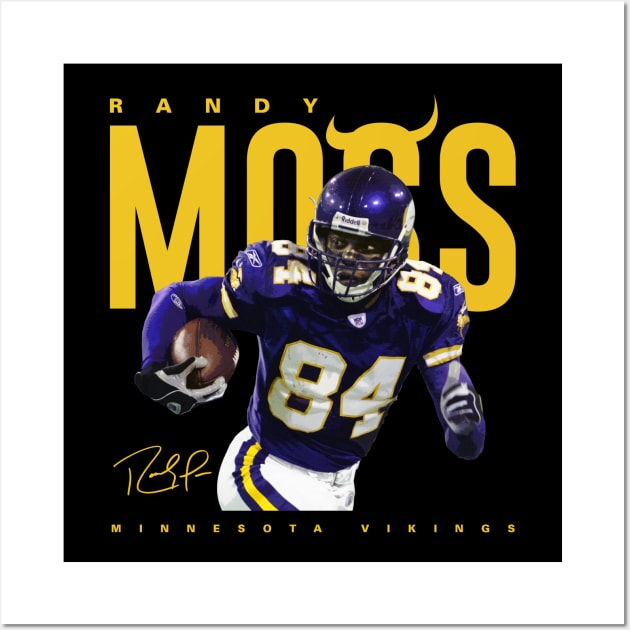 Randy Moss Wall Art by Juantamad